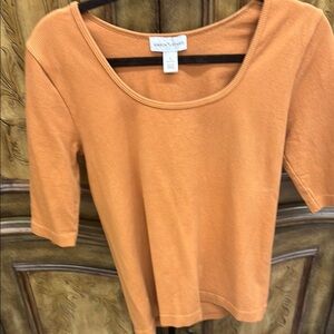 Gibson Latimer Orange Women’s Top